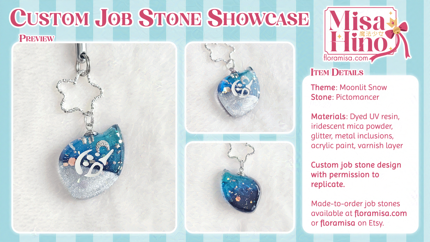 Moonlit Snow Job Stone