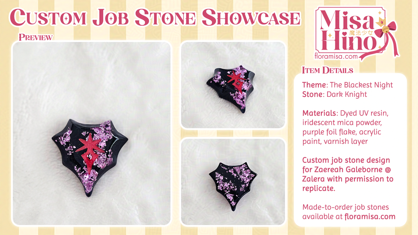 The Blackest Night Inspired Job Stone