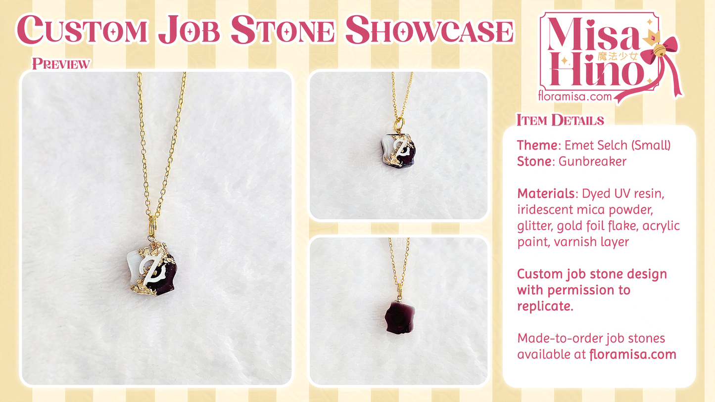 Emet Selch Inspired Job Stone (Small)