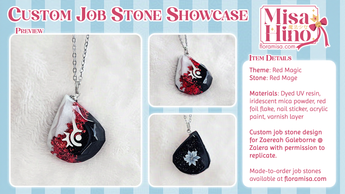 Red Magic Inspired Job Stone