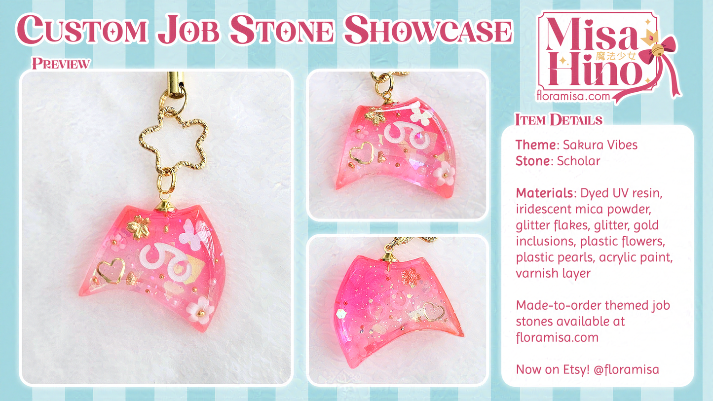 Sakura Vibes Job Stone