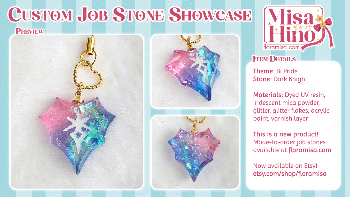 Bi Pride Job Stone