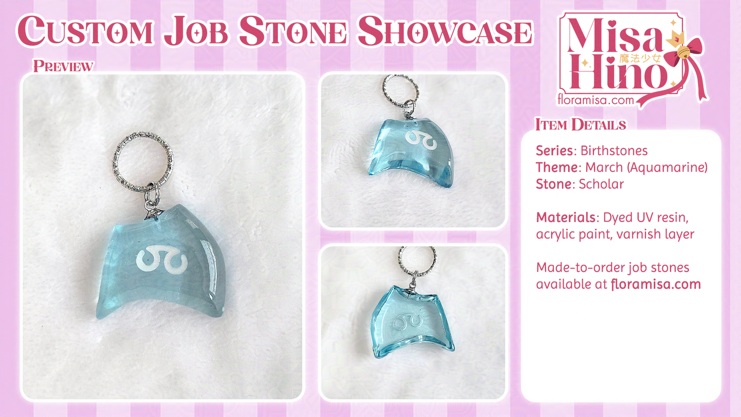 Aquamarine (March Birthstone) Job Stone