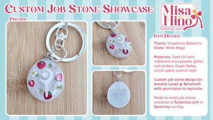 Strawberry Blossoms Job Stone