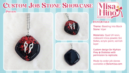 Bleeding Into Black Job Stone