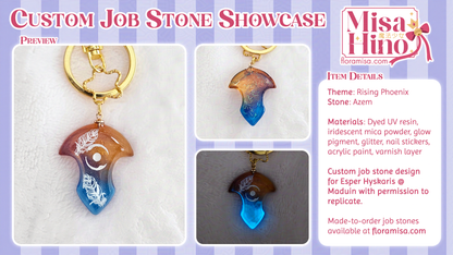 Rising Phoenix Inspired Job Stone