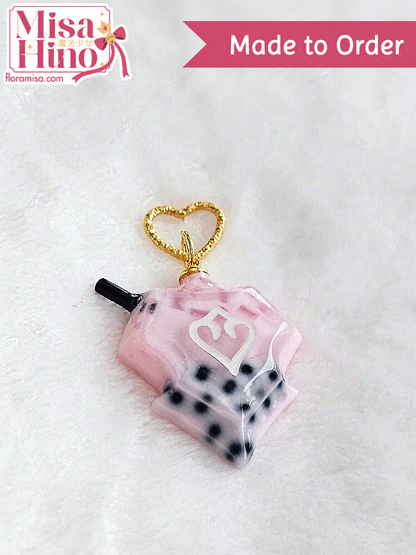 Strawberry Milk Bubble Tea Job Stone