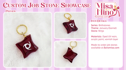 Garnet (January Birthstone) Job Stone