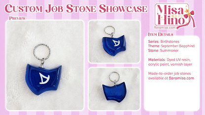 Sapphire (September Birthstone) Job Stone