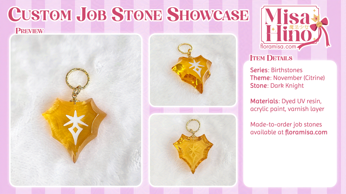 Citrine (November Birthstone) Job Stone
