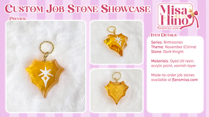 Citrine (November Birthstone) Job Stone