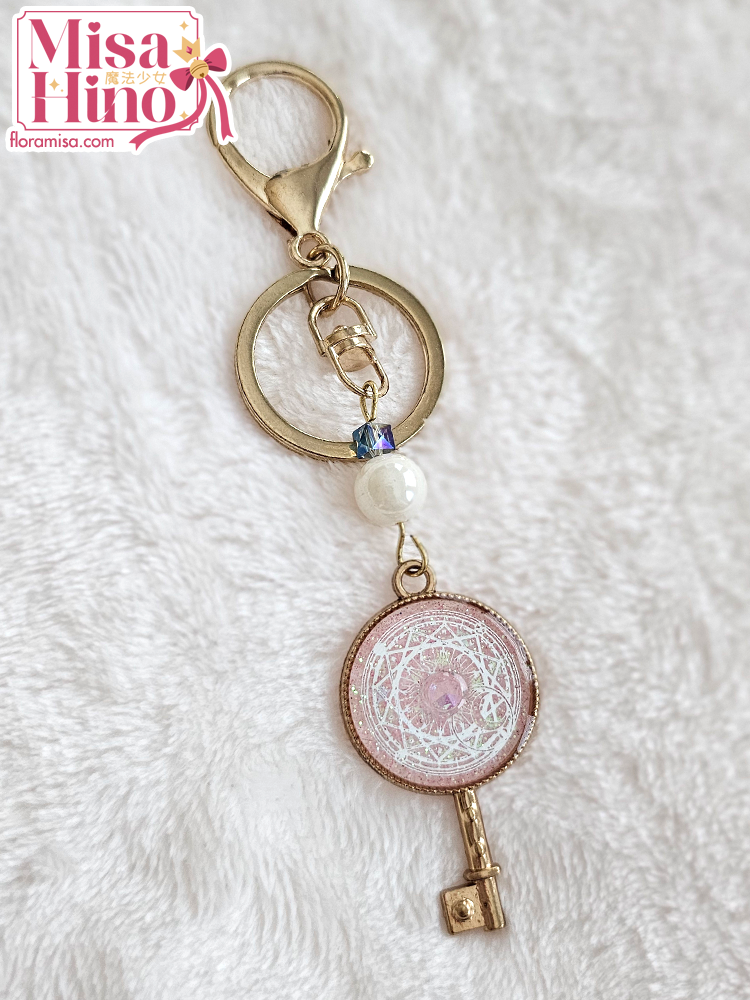 [CLEARANCE] Magic Circle Key (Pink)