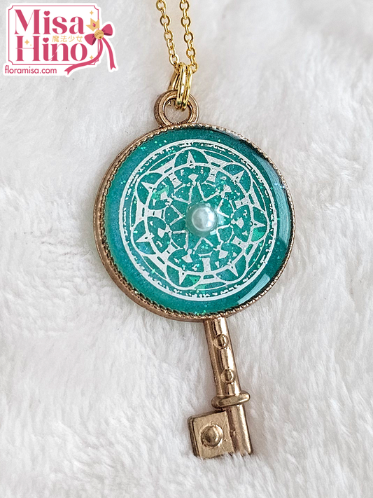 [CLEARANCE] Magic Circle Key (Teal)