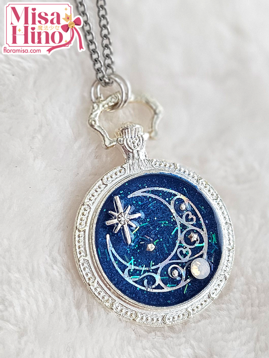 Imitation Pocket Watch (Silver Moon)